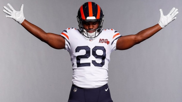 Chicago Bears 1936 throwback uniform